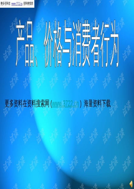 產(chǎn)品價格與消費者行為 營銷管理中的關鍵要素
